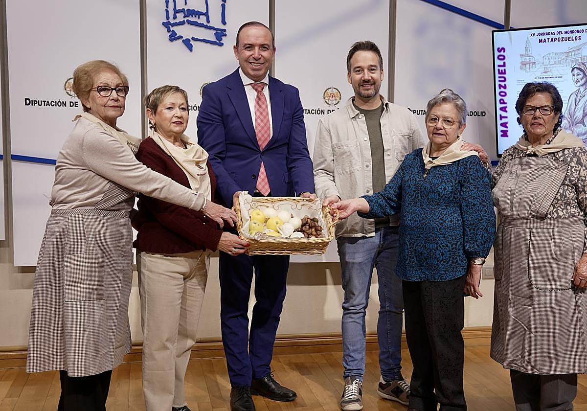 Presentación de la jornada, ayer en la Diputación de Valladolid.