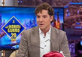 David Bisbal en 'El Hormiguero'.