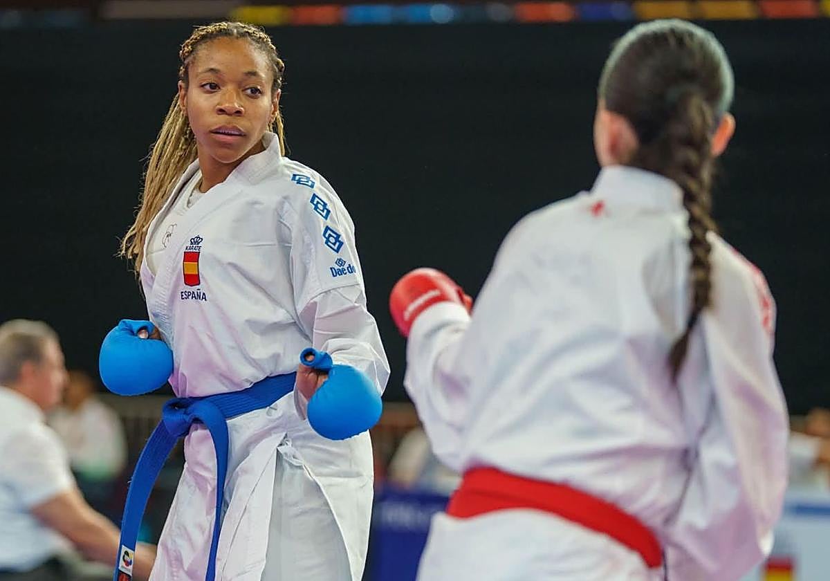 Isabel Nieto, en una competición anterior.