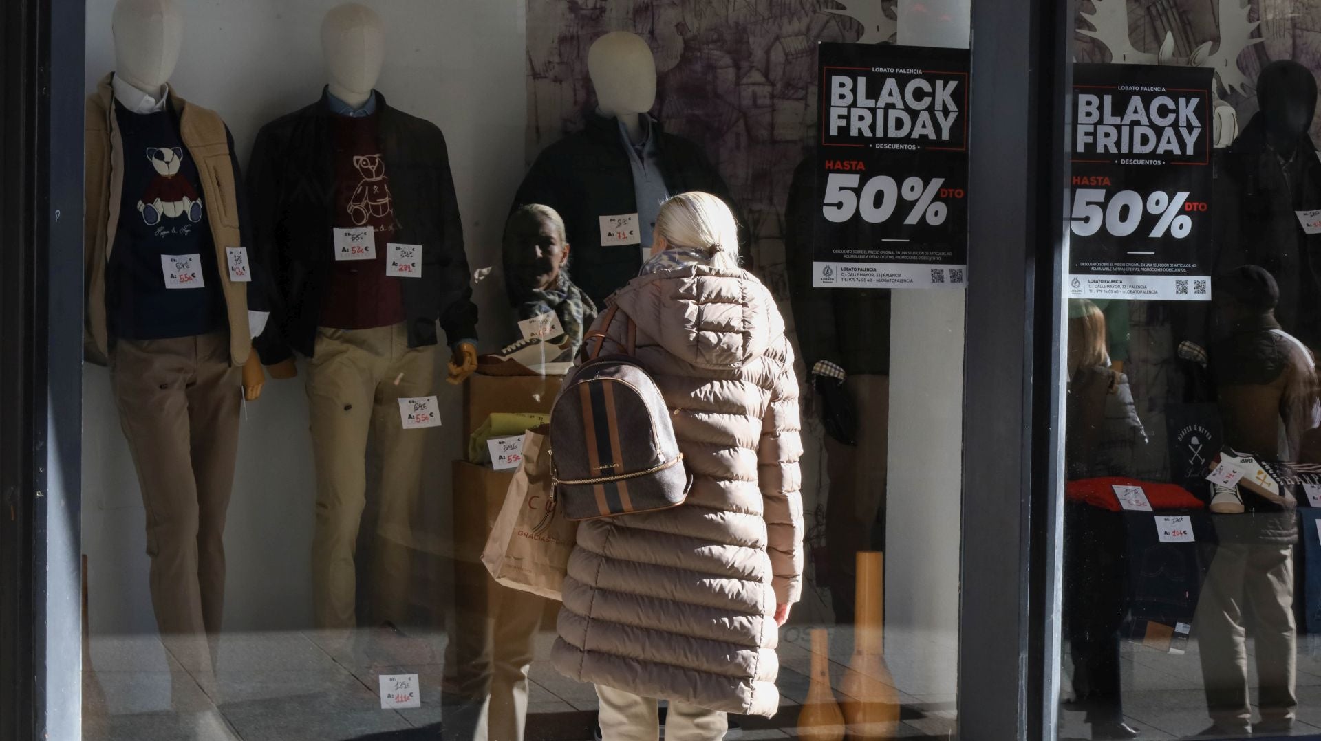 El Black Friday se instala en Palencia