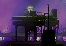 Iván Ferreiro en la Feria de Valladolid.