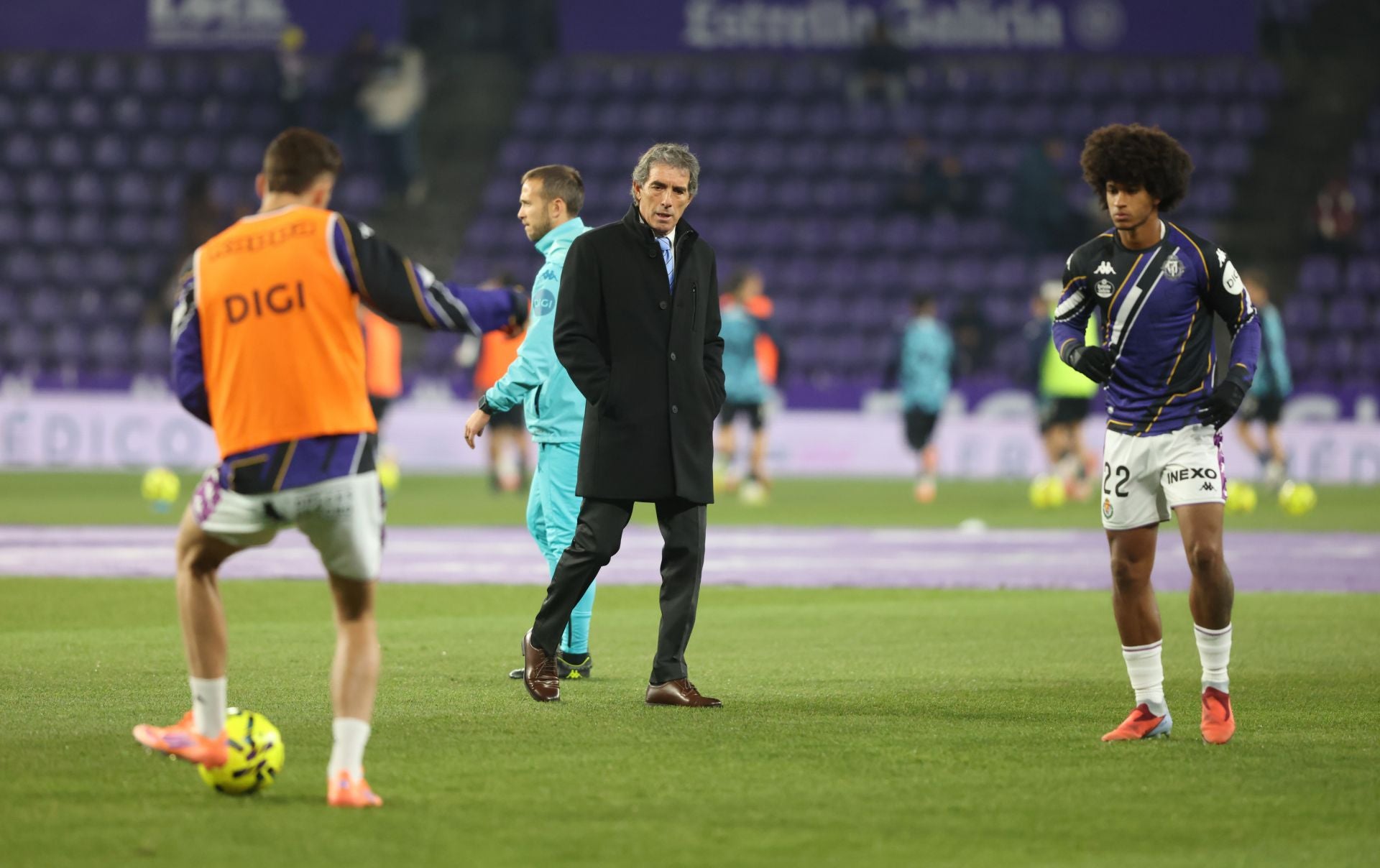 El partido del Real Valladolid contra el Málaga, en imágenes