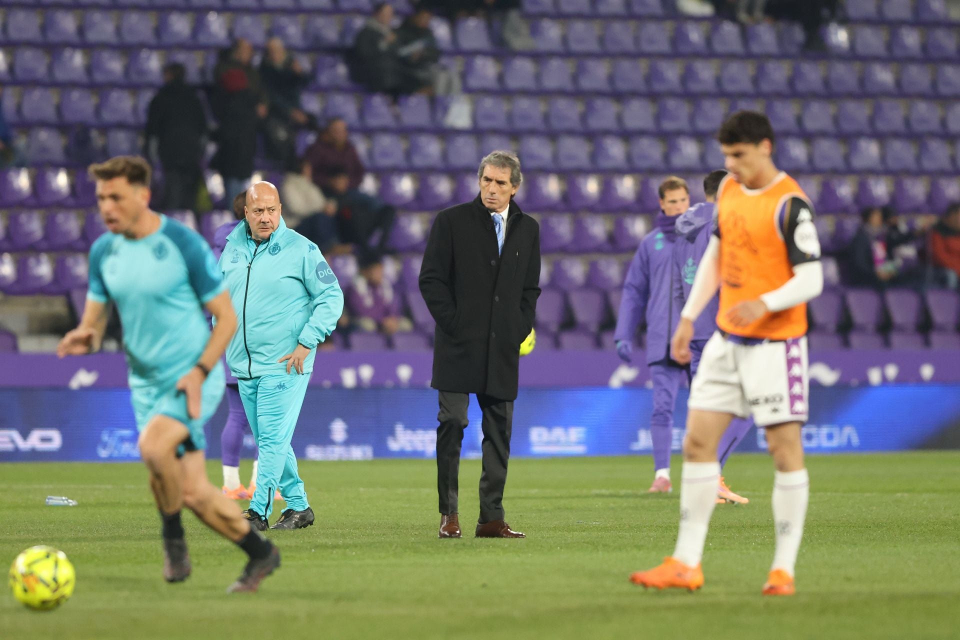 El partido del Real Valladolid contra el Málaga, en imágenes