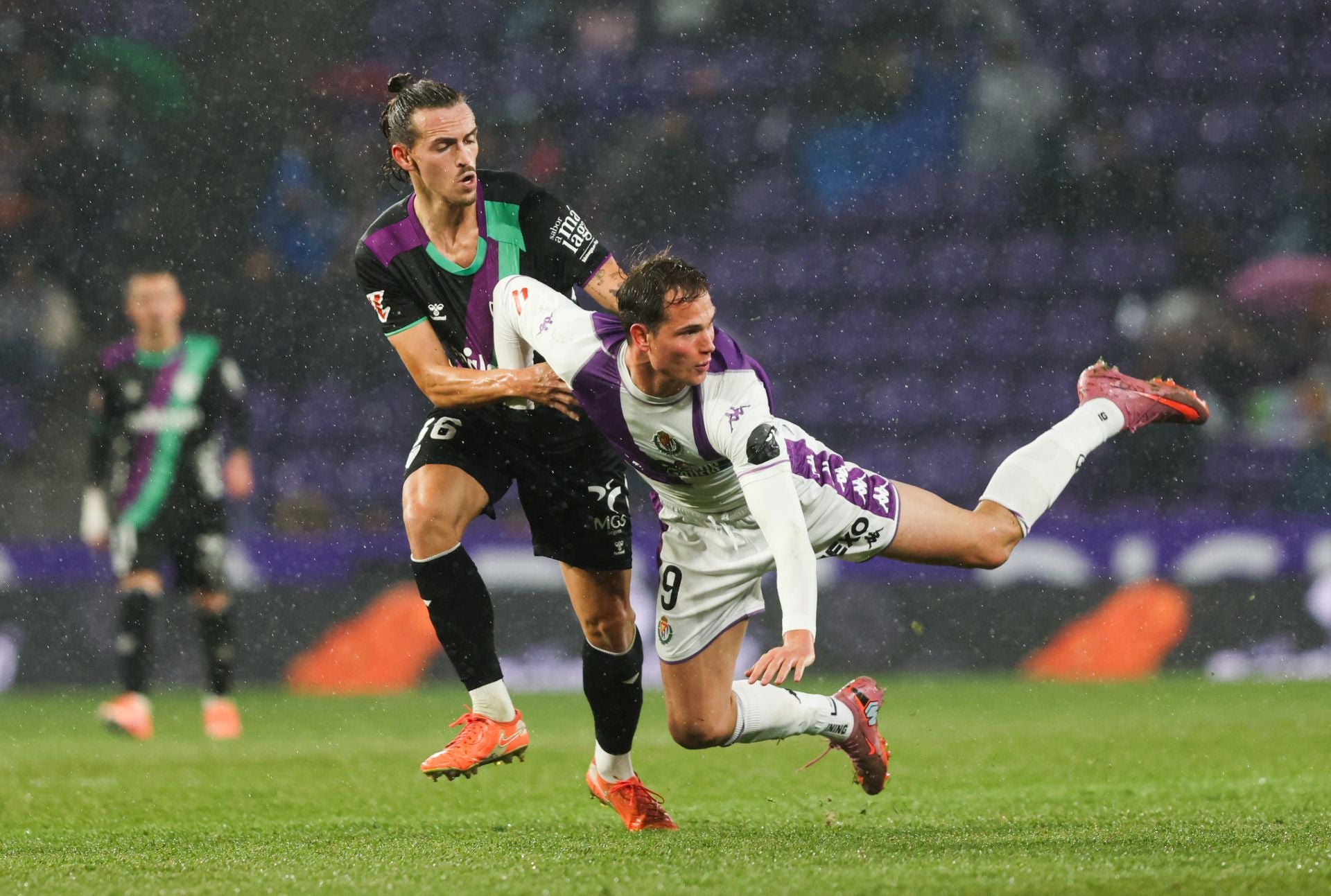 El partido del Real Valladolid contra el Málaga, en imágenes