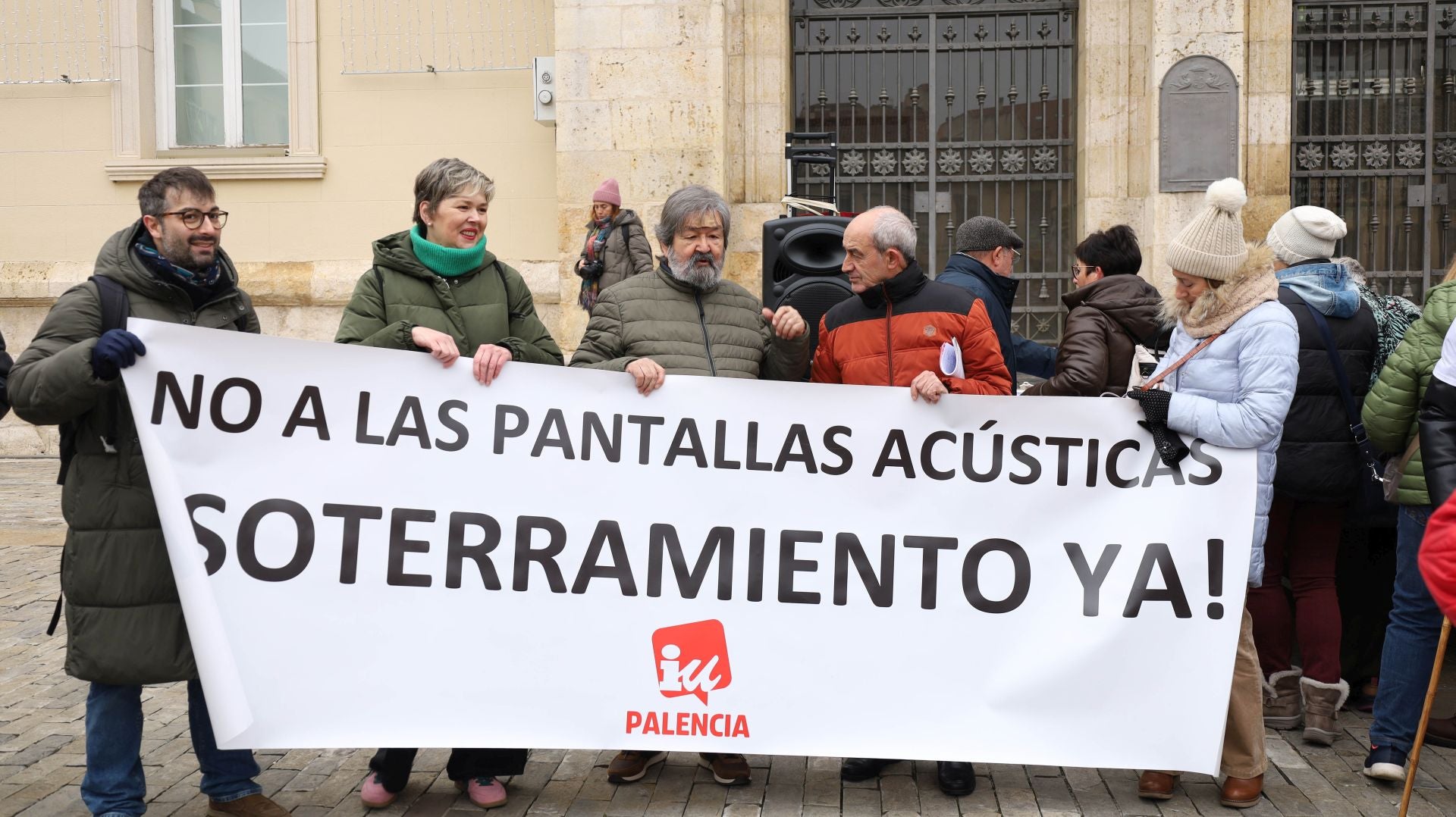 Así ha transcurrido la manifestación en Palencia por el soterramiento