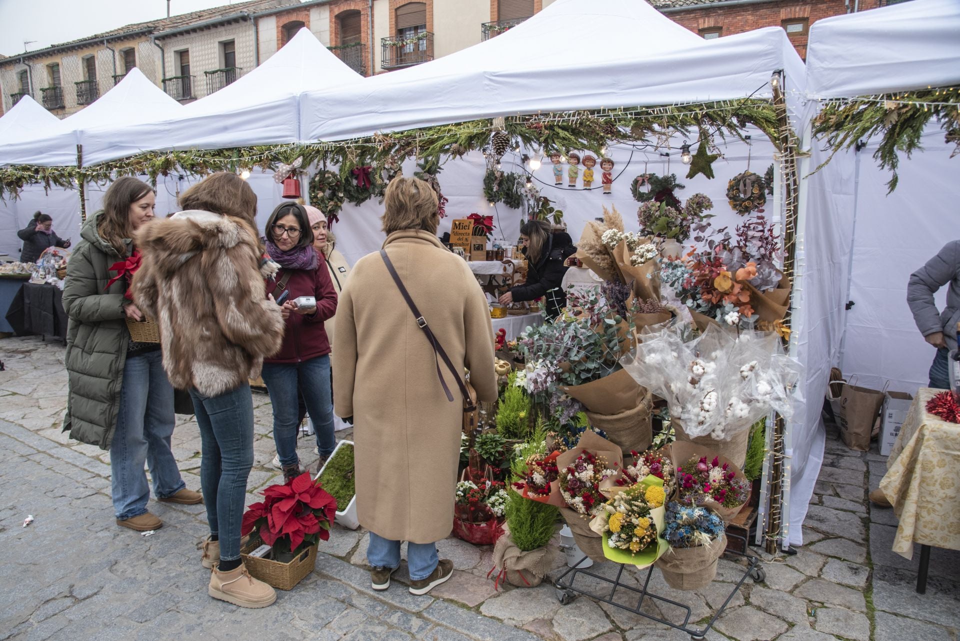 La feria navideña de Turégano, en imágenes