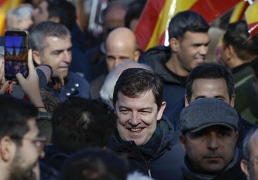 Mañueco asegura que el «sanchismo está podrido» y reclama la convocatoria de elecciones generales