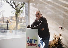 Jorge Sanz, alma del Festival de Aguilar.