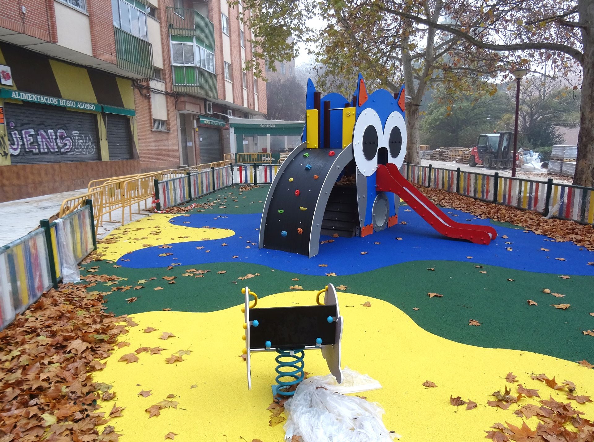 Así es la plaza nueva de Pajarillos