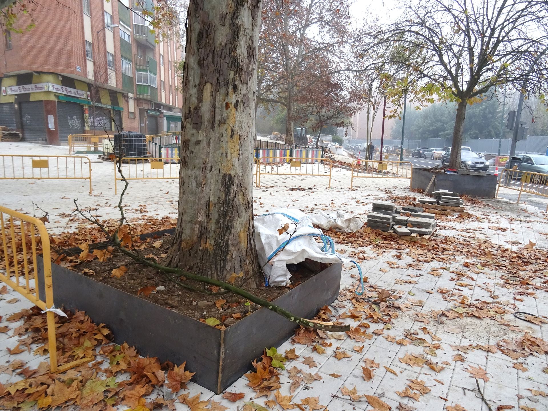 Así es la plaza nueva de Pajarillos