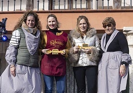 Entrega de las distinciones durante las XV Jornadas del Mondongo