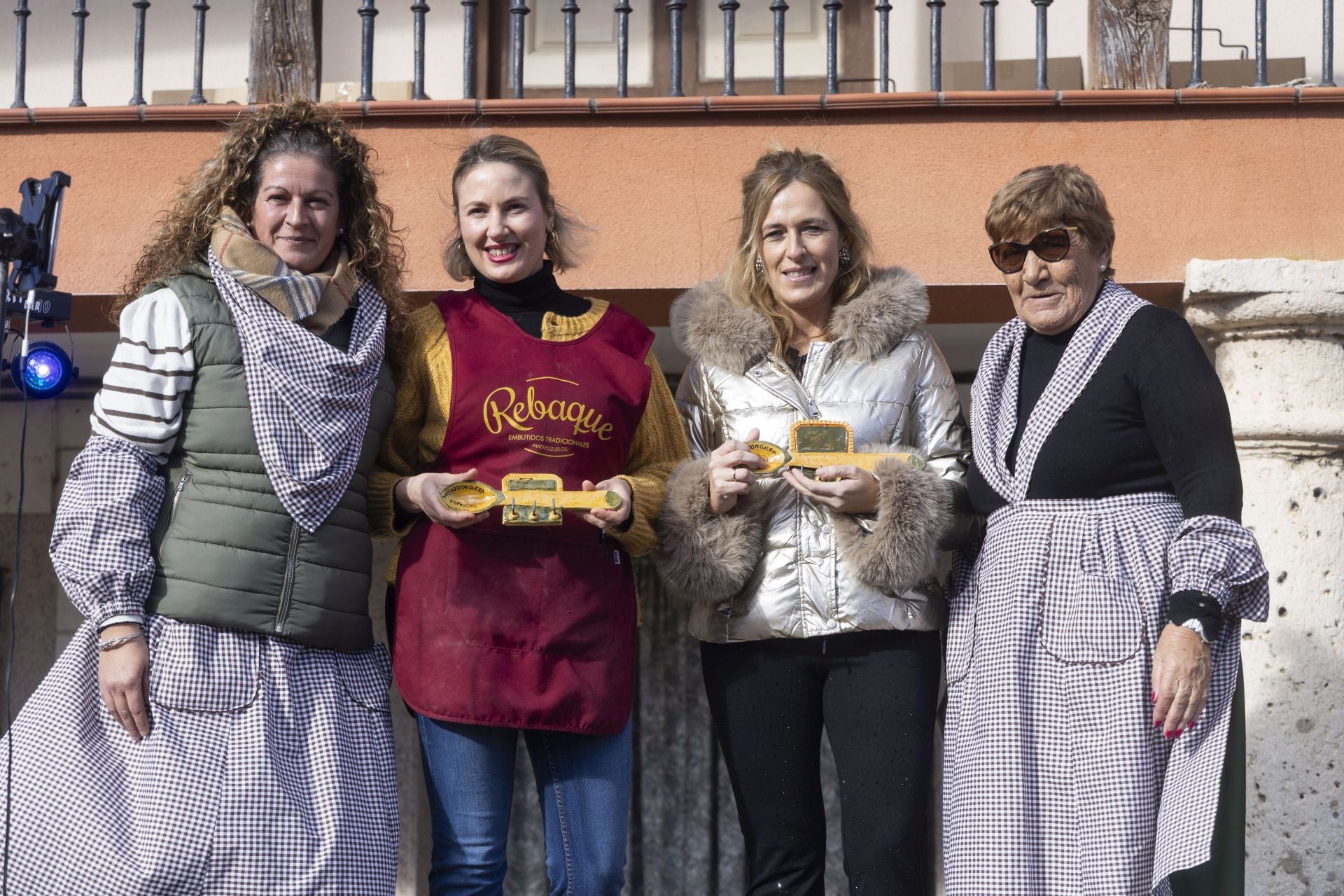 Entrega de las distinciones durante las XV Jornadas del Mondongo