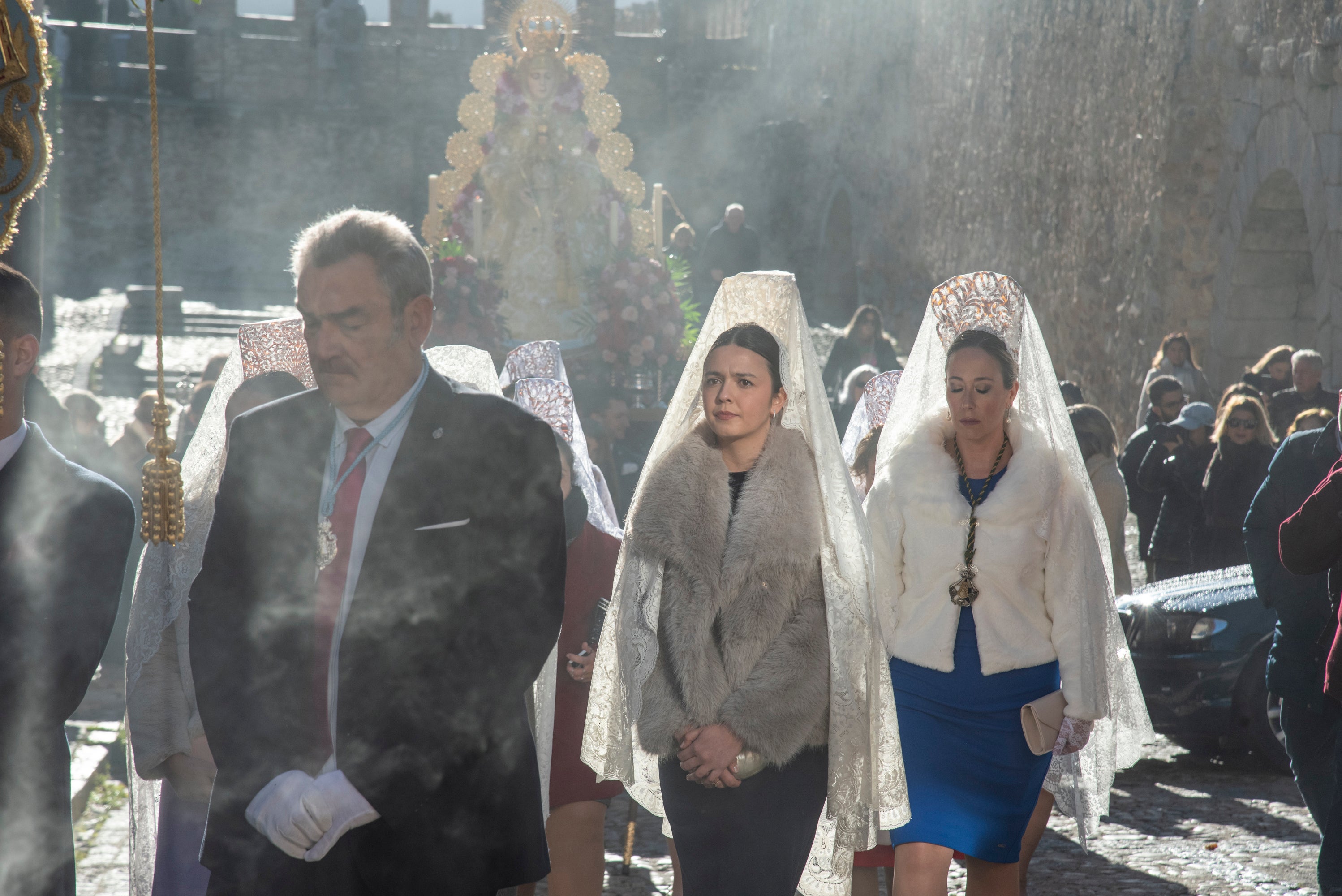 La procesión extraordinaria del Rocío, en imágenes