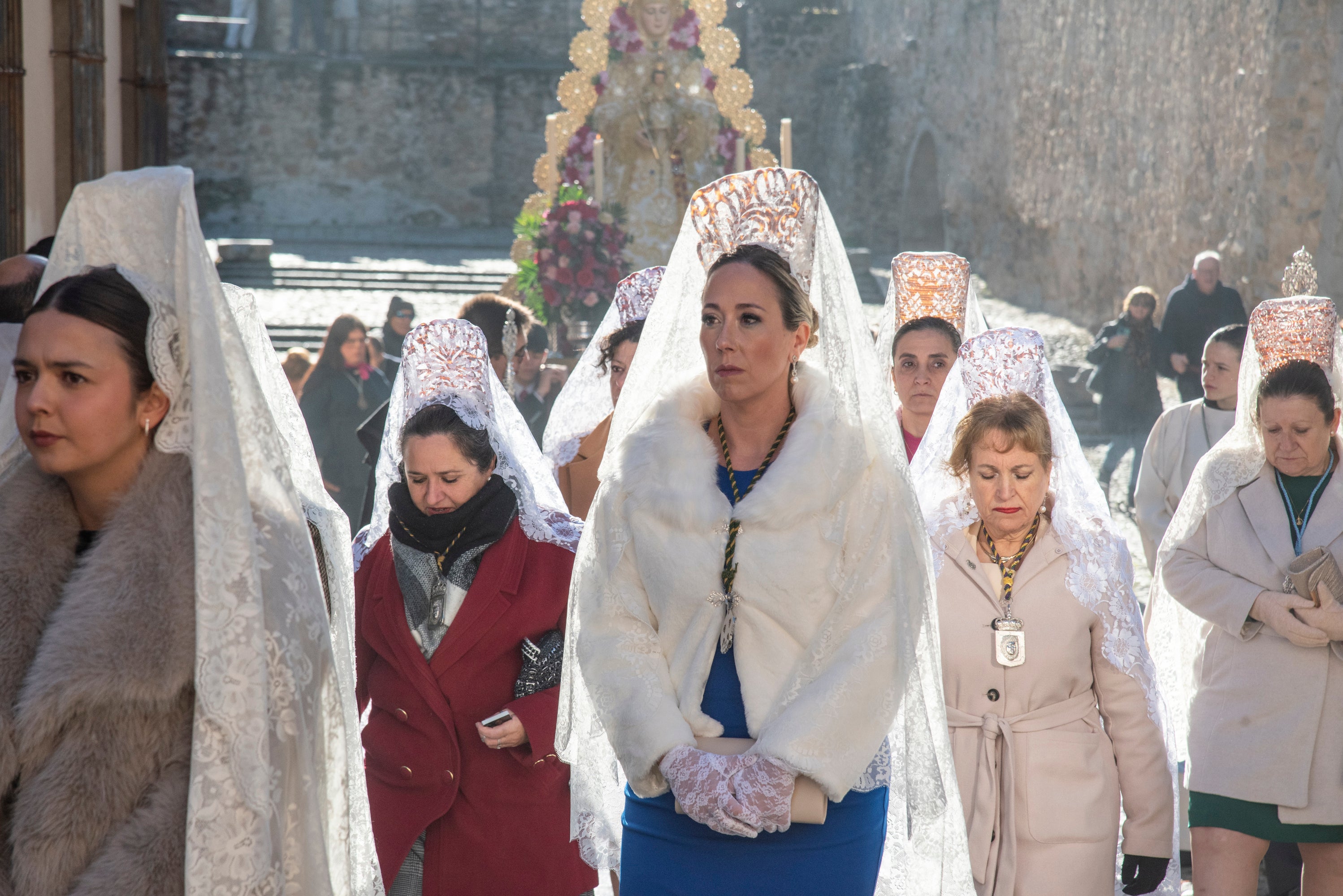La procesión extraordinaria del Rocío, en imágenes