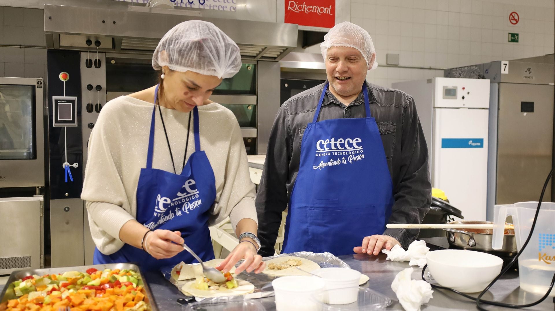 Curso de 'batch cooking' desarrollado el pasado día 20 en el Cetece de Palencia.