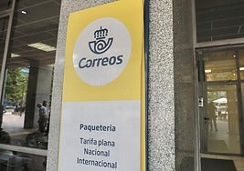 Sucursal de Correos en Parquesol, en una imagen de archivo.