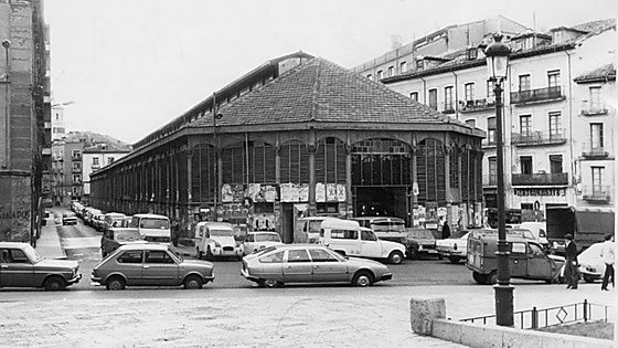 El mercado de Valladolid que acalló rumores sobre su construcción con una falsa nevada