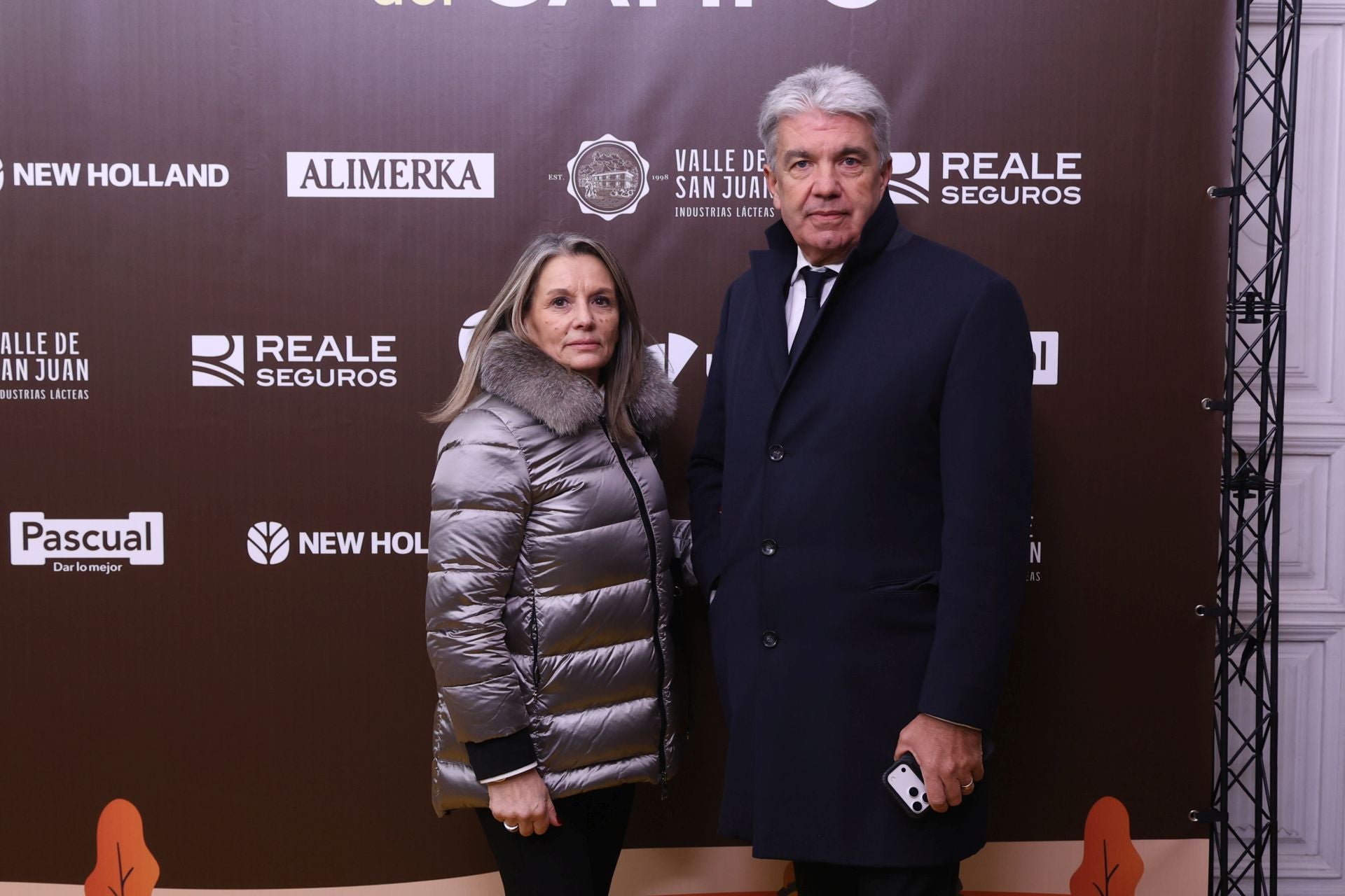 María Yolanda Andrés y Juan Manuel Rodríguez, de Valle de San Juan Industrias Lácteas.