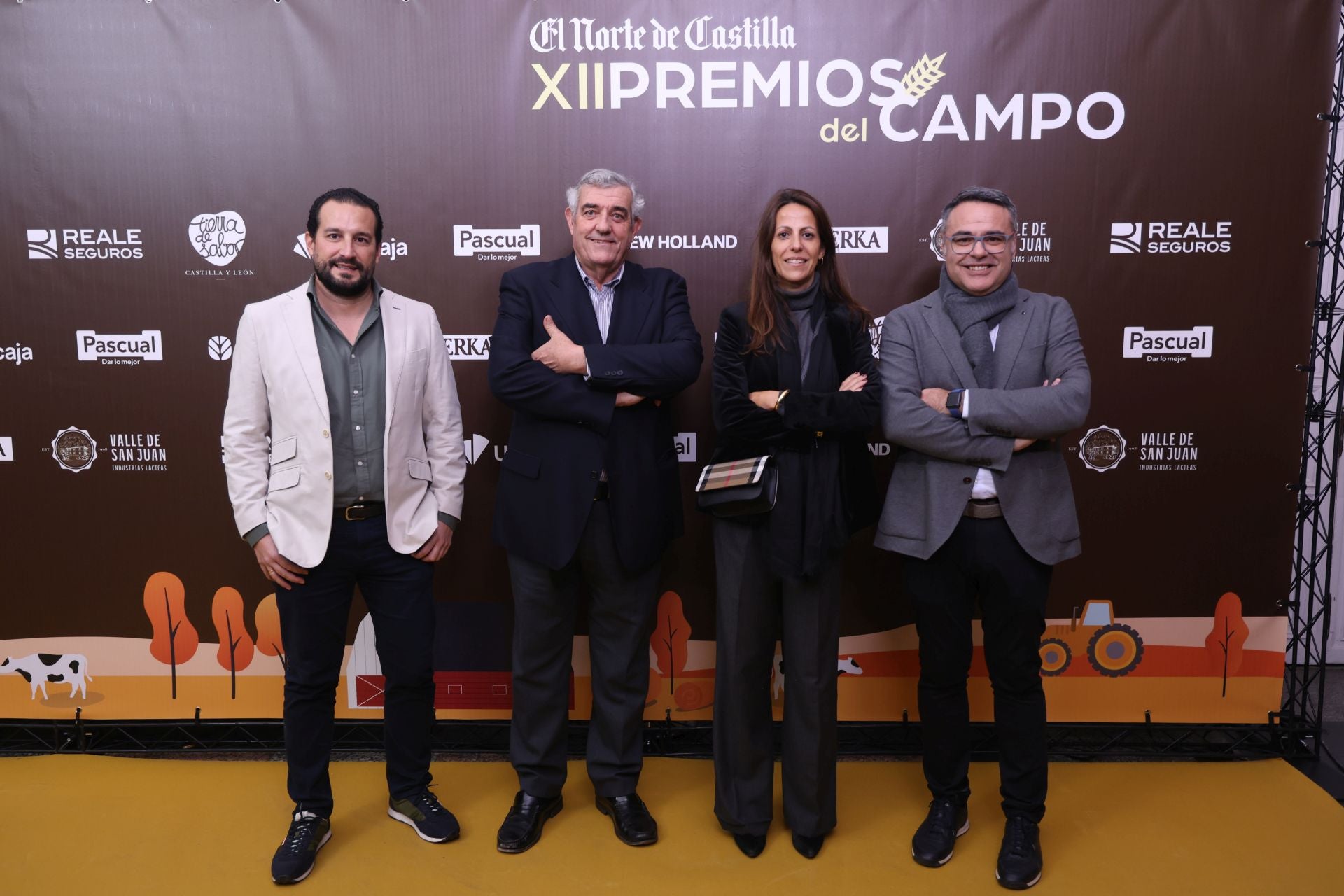 Pablo Redondo, Joaquín Lorenzo, Natalia Fernández y Saúl Otero, de Pascual.