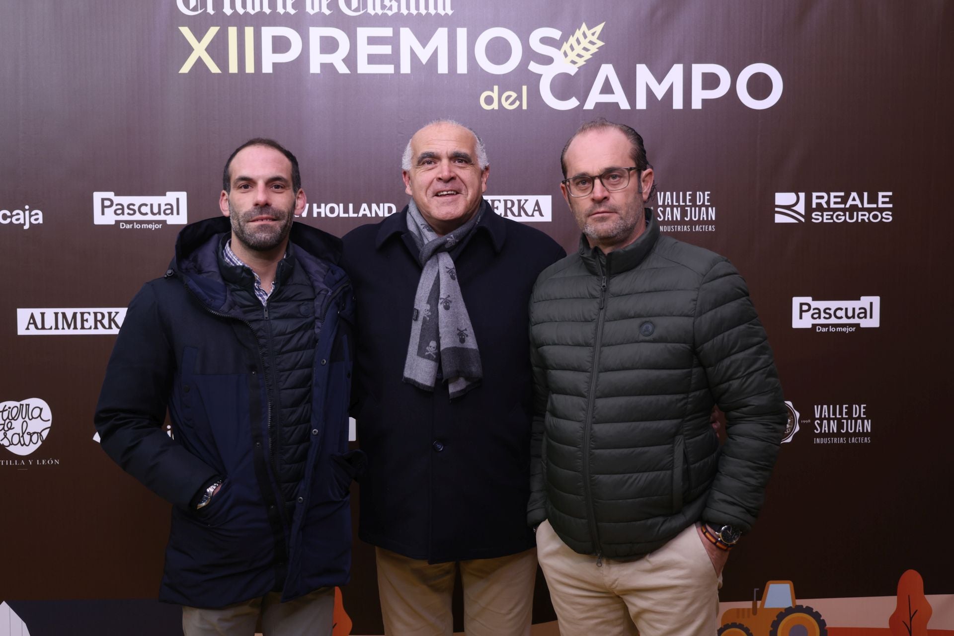 Ricardo Rojo, José María López y Enrique Lezcano, de Bodega Matarromera.