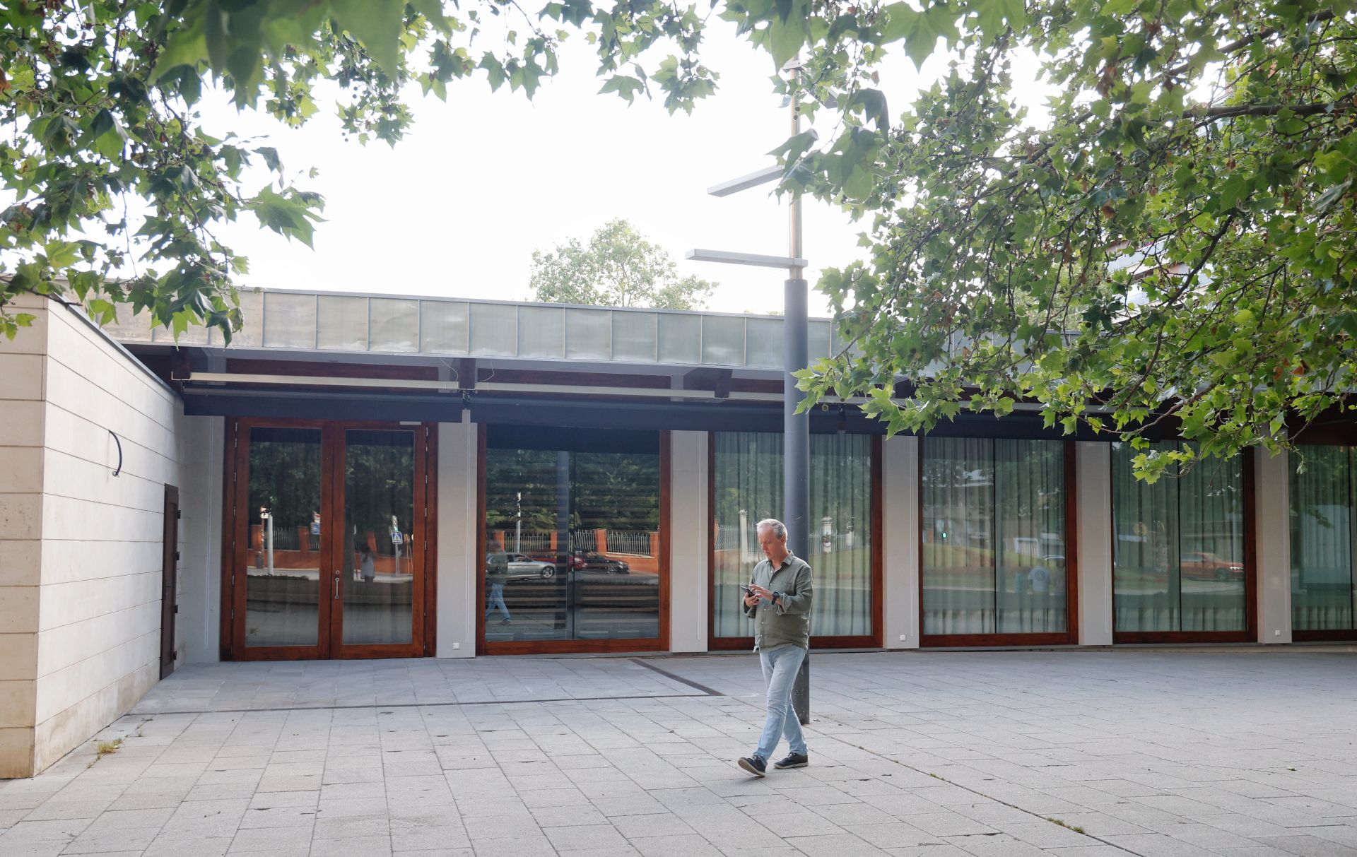 Cafetería del Salón, una vez completadas las obras de ampliación.