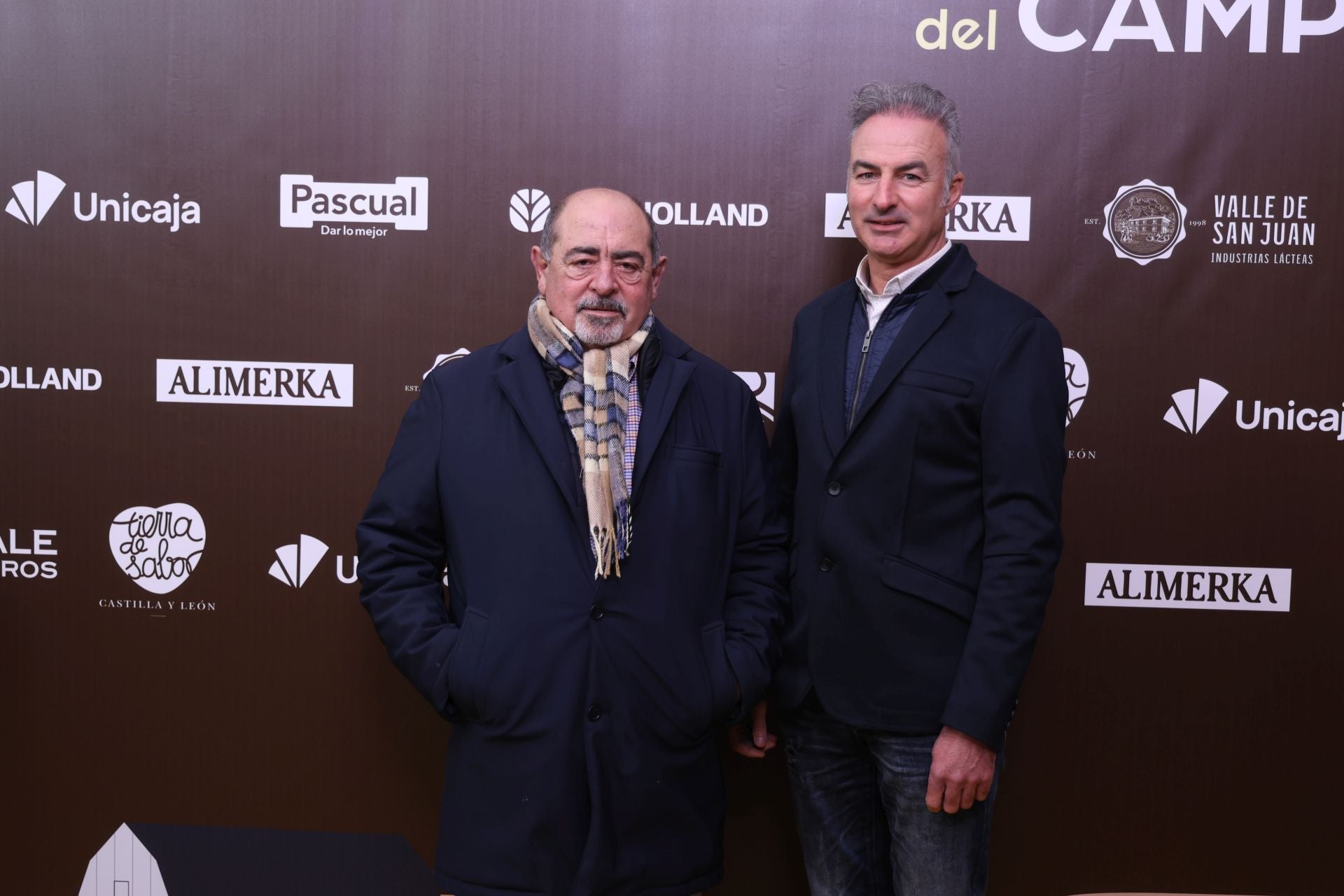 César Francisco y Enrique Herranz, de Comunidad de Regantes el Carracillo.