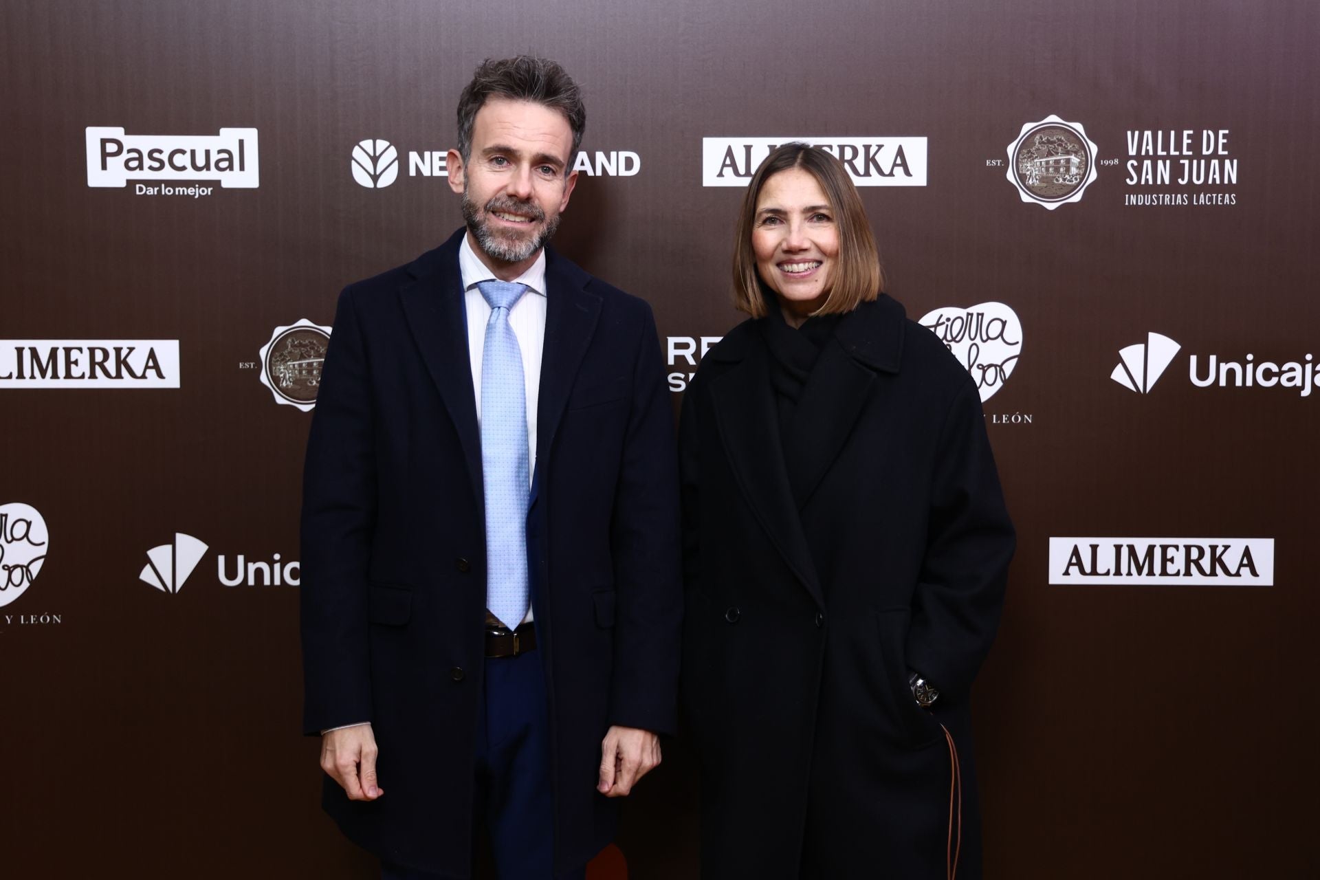 David García, rector de la UEMC, y Marta Mateo, de El Norte.