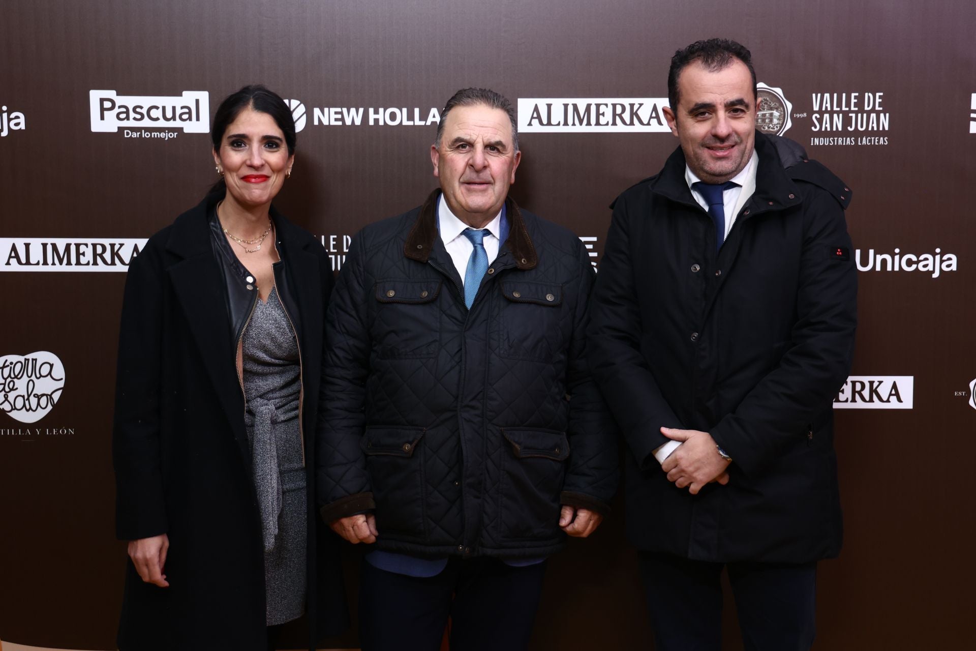 Nuria Vaquero, Gabriel Gonzalo y Octavio Gonzalo, de Dehesa Grande.