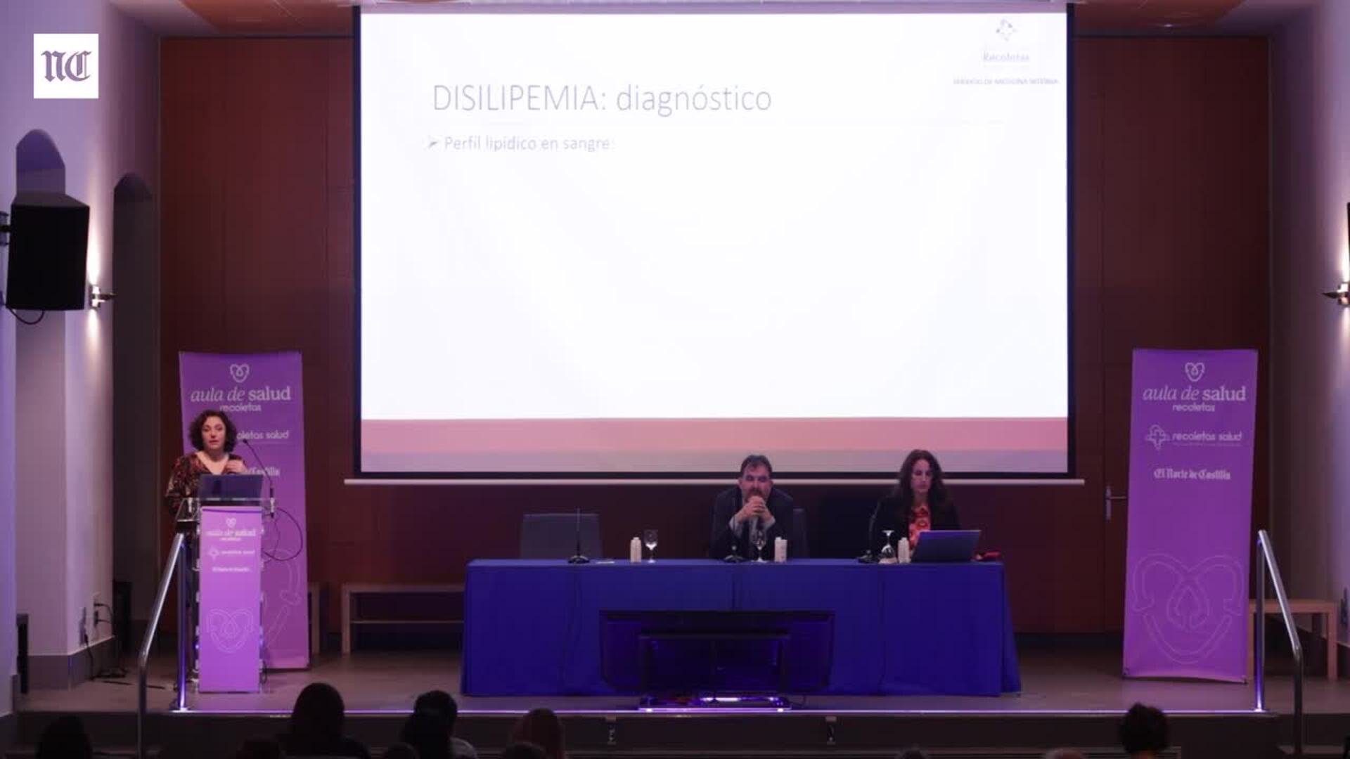 'Riesgo Cardiovascular: Prevenir para vivir mejor', en el Aula de Cultura de El Norte de Castilla