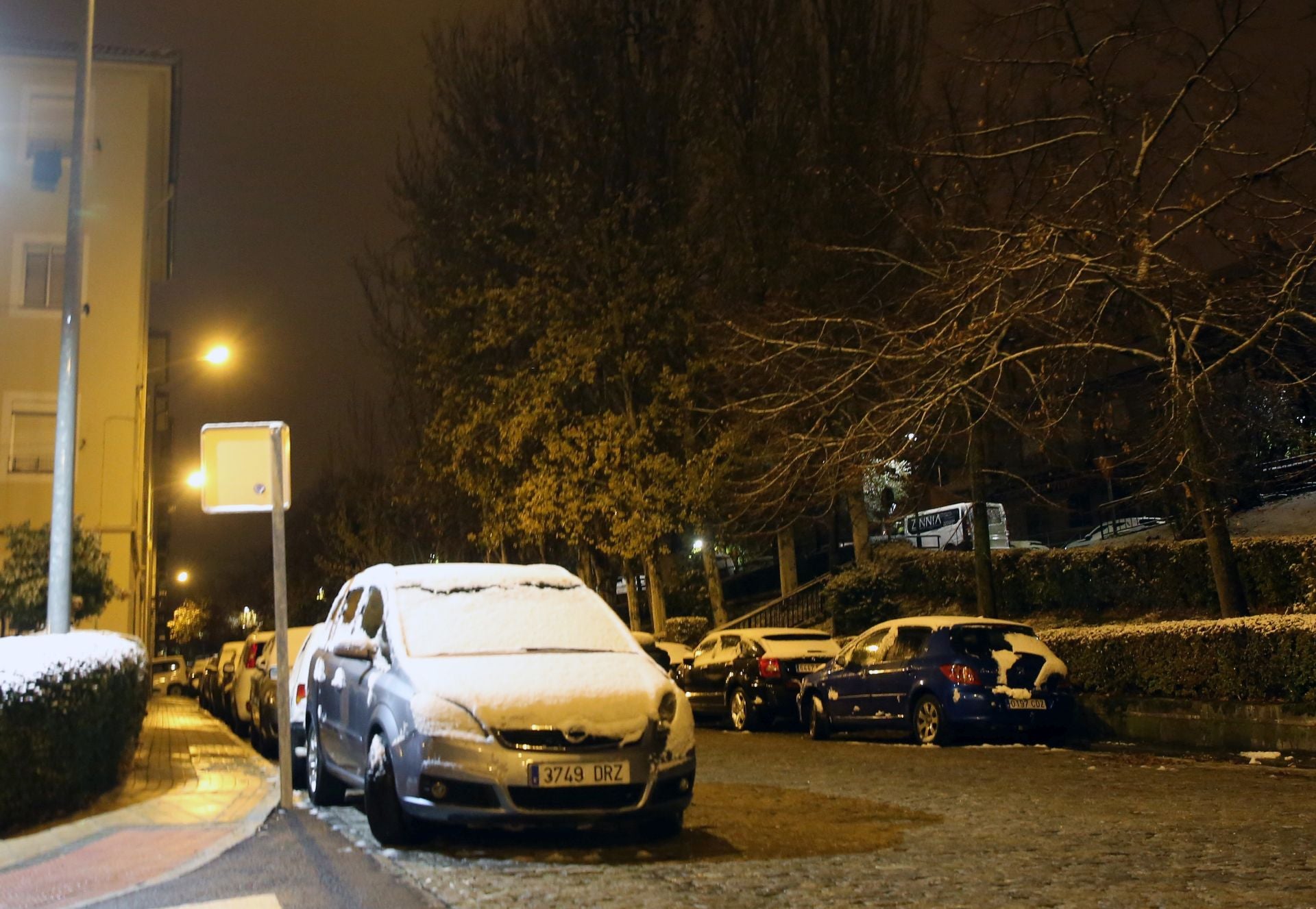 Fotografías de las primeras nieves en Segovia