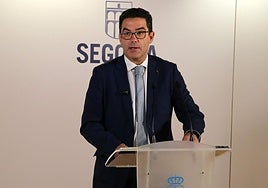 El concejal de Hacienda del Ayuntamiento de Segovia, José Luis Horcajo.