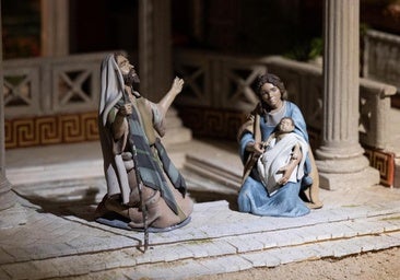 Las Francesas inaugura su tradicional Belén, protagonizado por la Antigua Roma