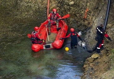 Suspenden la búsqueda de Maritrini y su bebé tras descartar que estén en el vehículo sumergido en una balsa