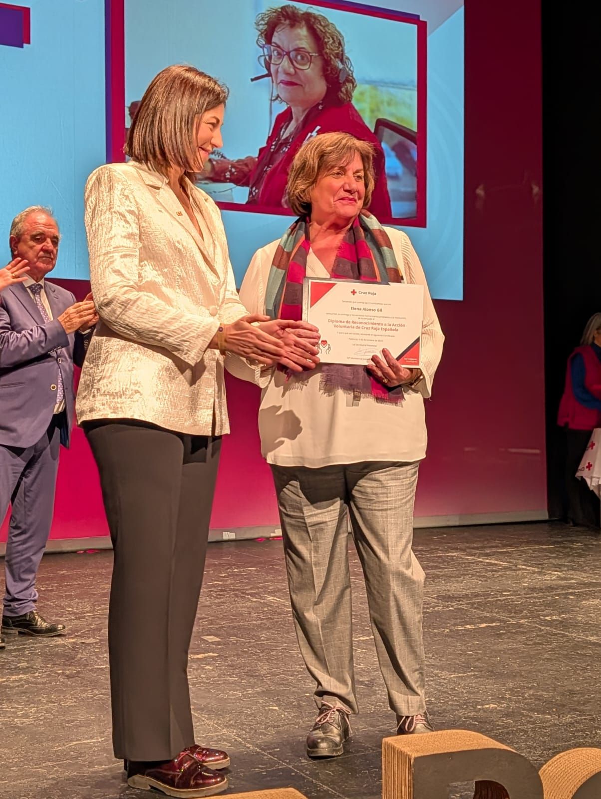 Así ha sido el homenaje de Cruz Roja Palencia a sus voluntarios, socios y empresas