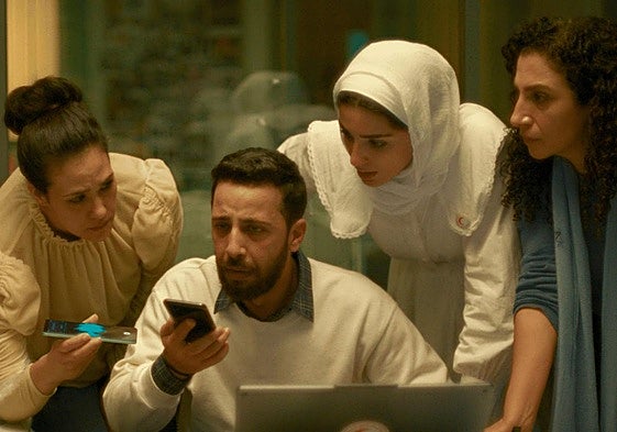 Una escena de 'La voz de Hind'.