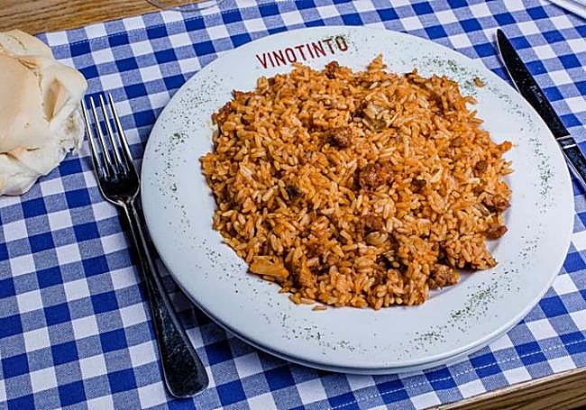 Arroz a la zamorana del restaurante Vinotinto, uno de los platos favoritos de la boxeadora vallisoletana Isabel Rivero.