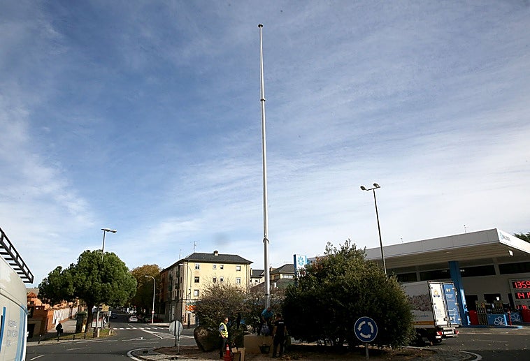 Una bandera de España gigante ondeará en Segovia a partir del 20 de diciembre