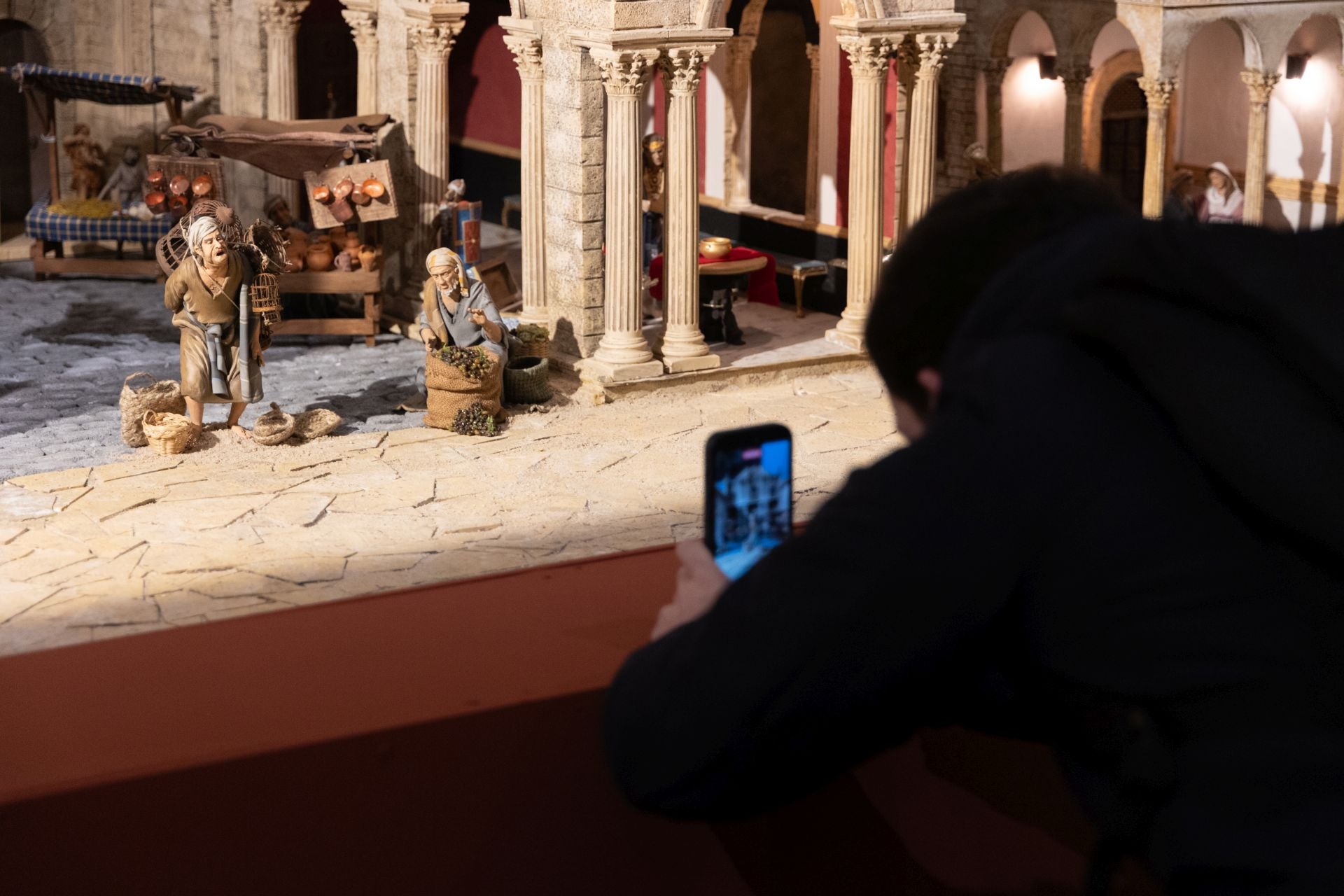 El belén de las Francesas, ambientado en la antigua Roma