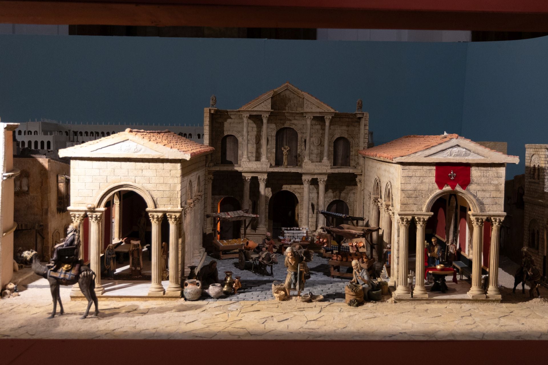 El belén de las Francesas, ambientado en la antigua Roma