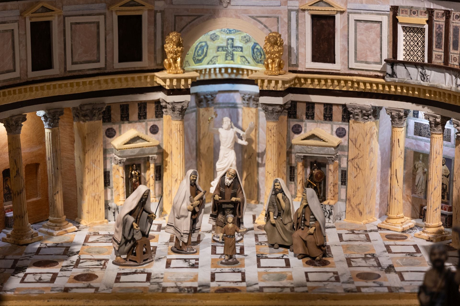 El belén de las Francesas, ambientado en la antigua Roma