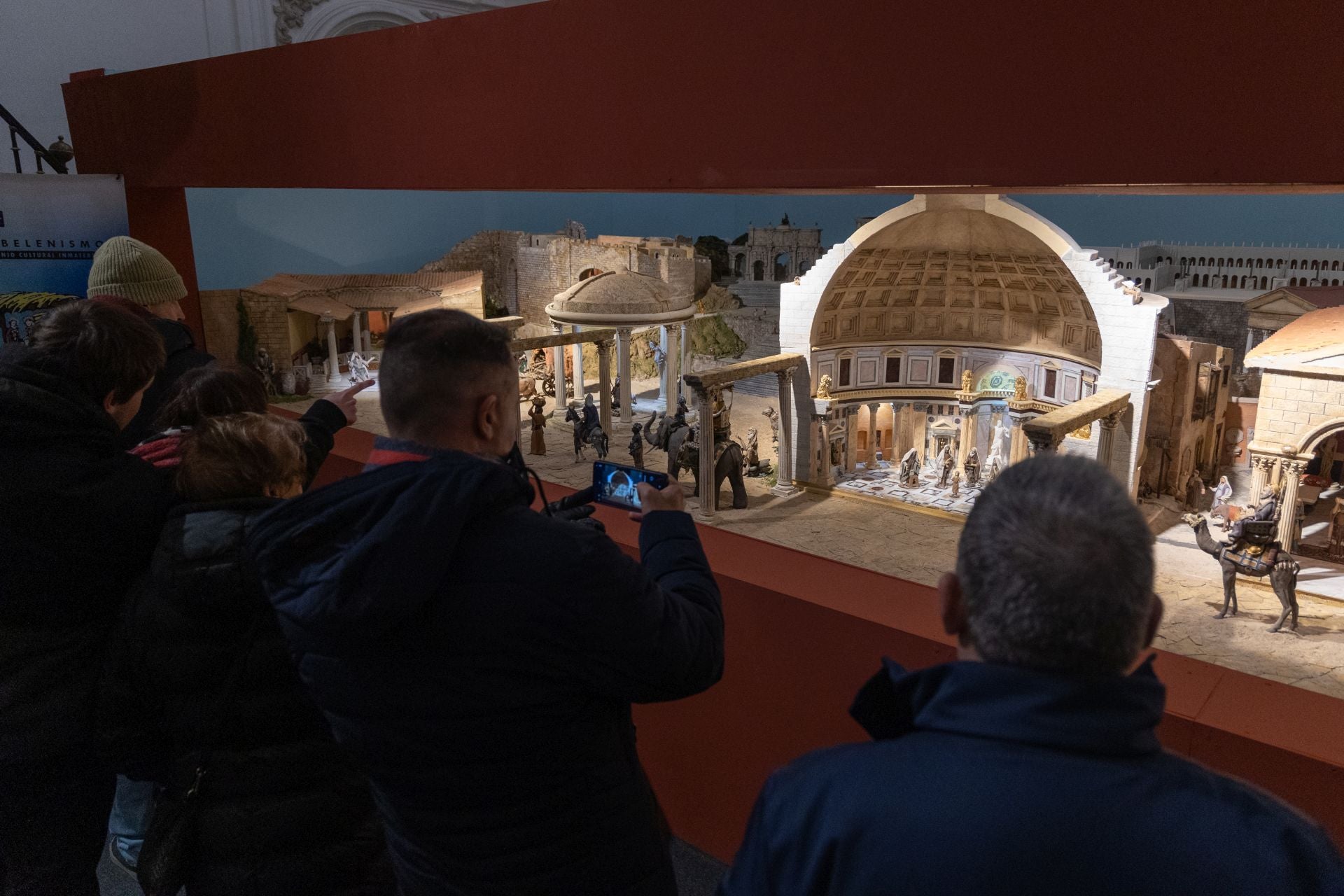 El belén de las Francesas, ambientado en la antigua Roma