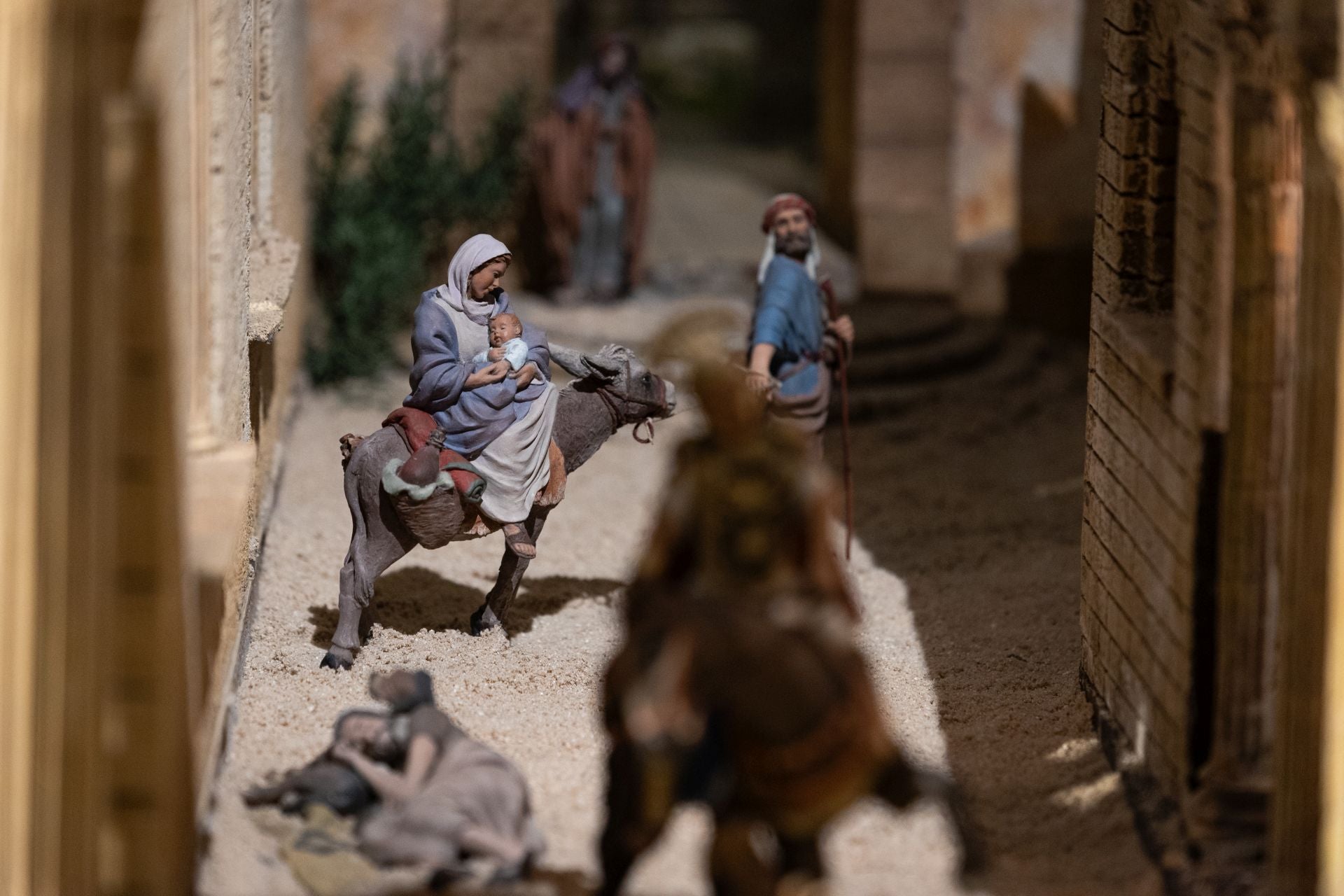 El belén de las Francesas, ambientado en la antigua Roma