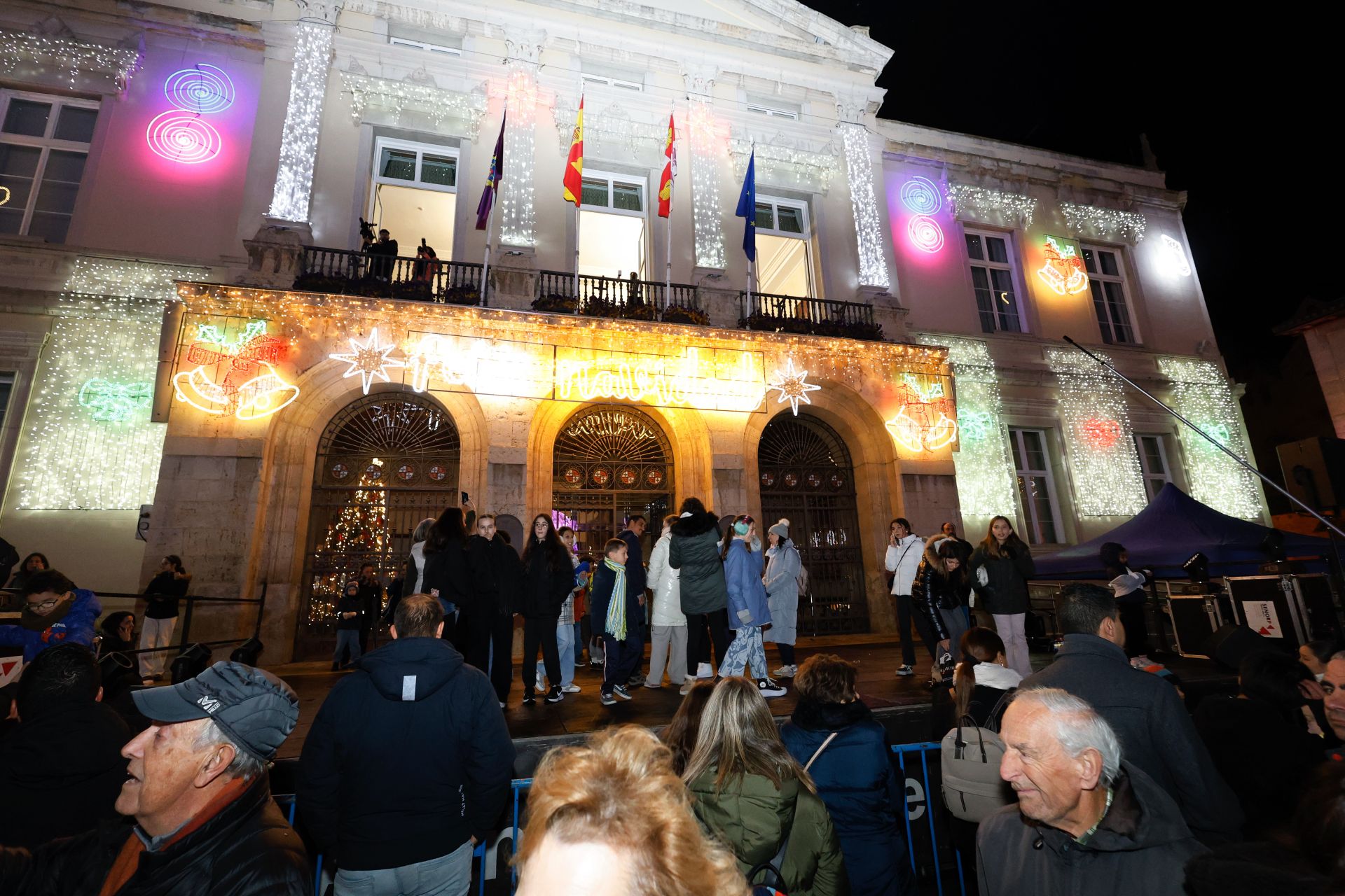 Palencia ilumina sus calles y sus plazas por Navidad