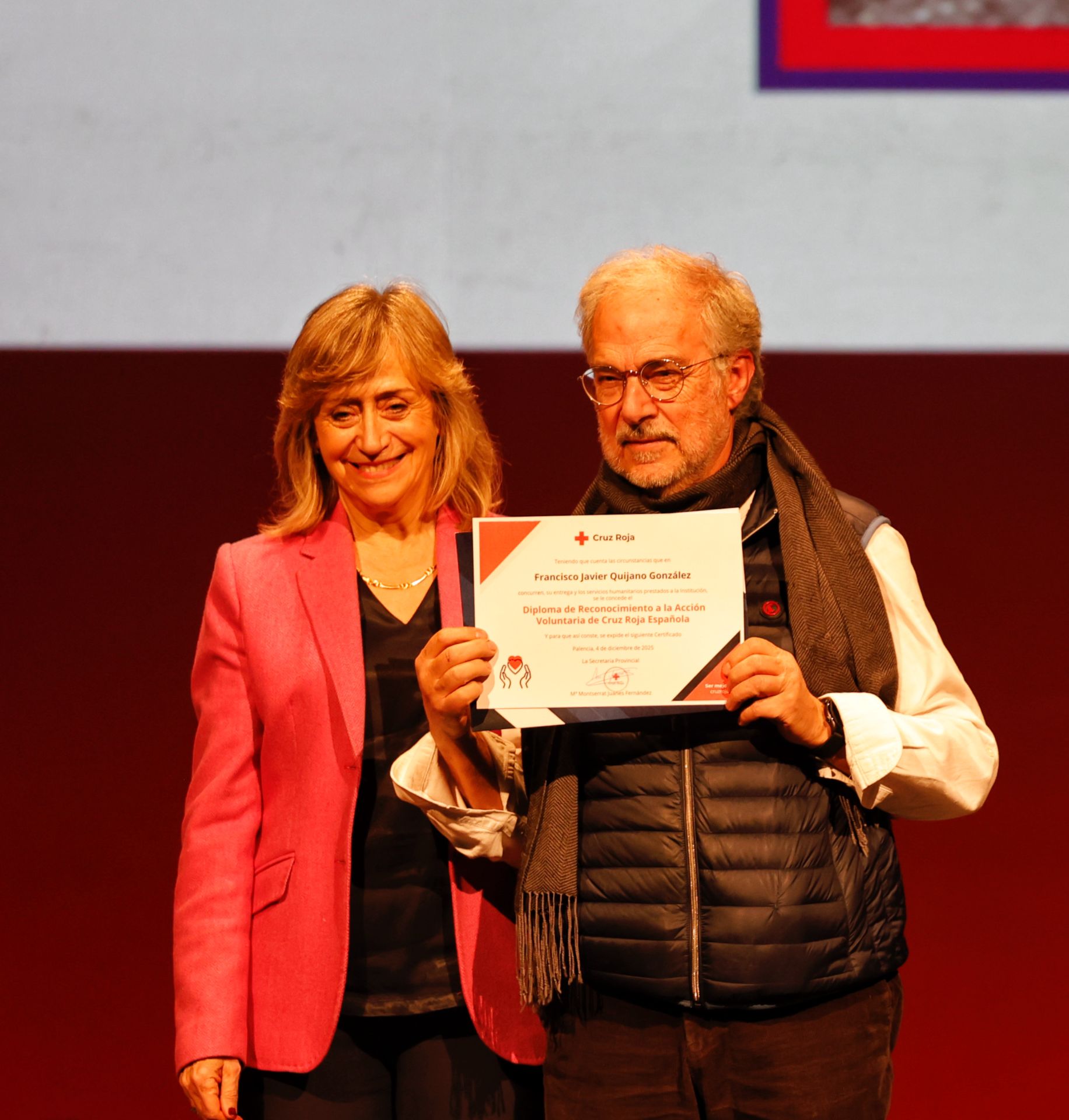 Así ha sido el homenaje de Cruz Roja Palencia a sus voluntarios, socios y empresas
