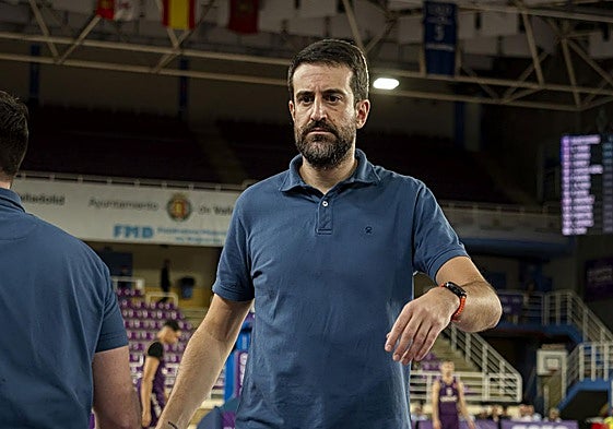 Davi Barrio, en el encuentro de Copa ante el Movistar Estudiantes.