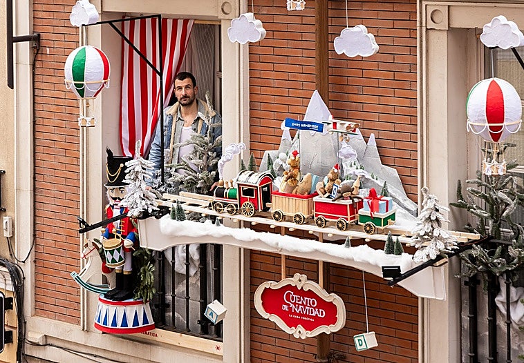 La fachada navideña más espectacular de Valladolid