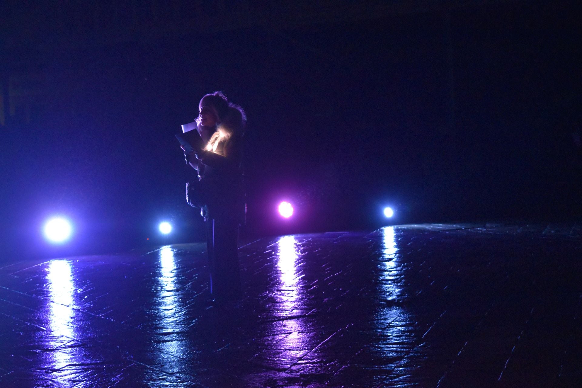 Aguilar recibe a la Navidad con luces y chocolate