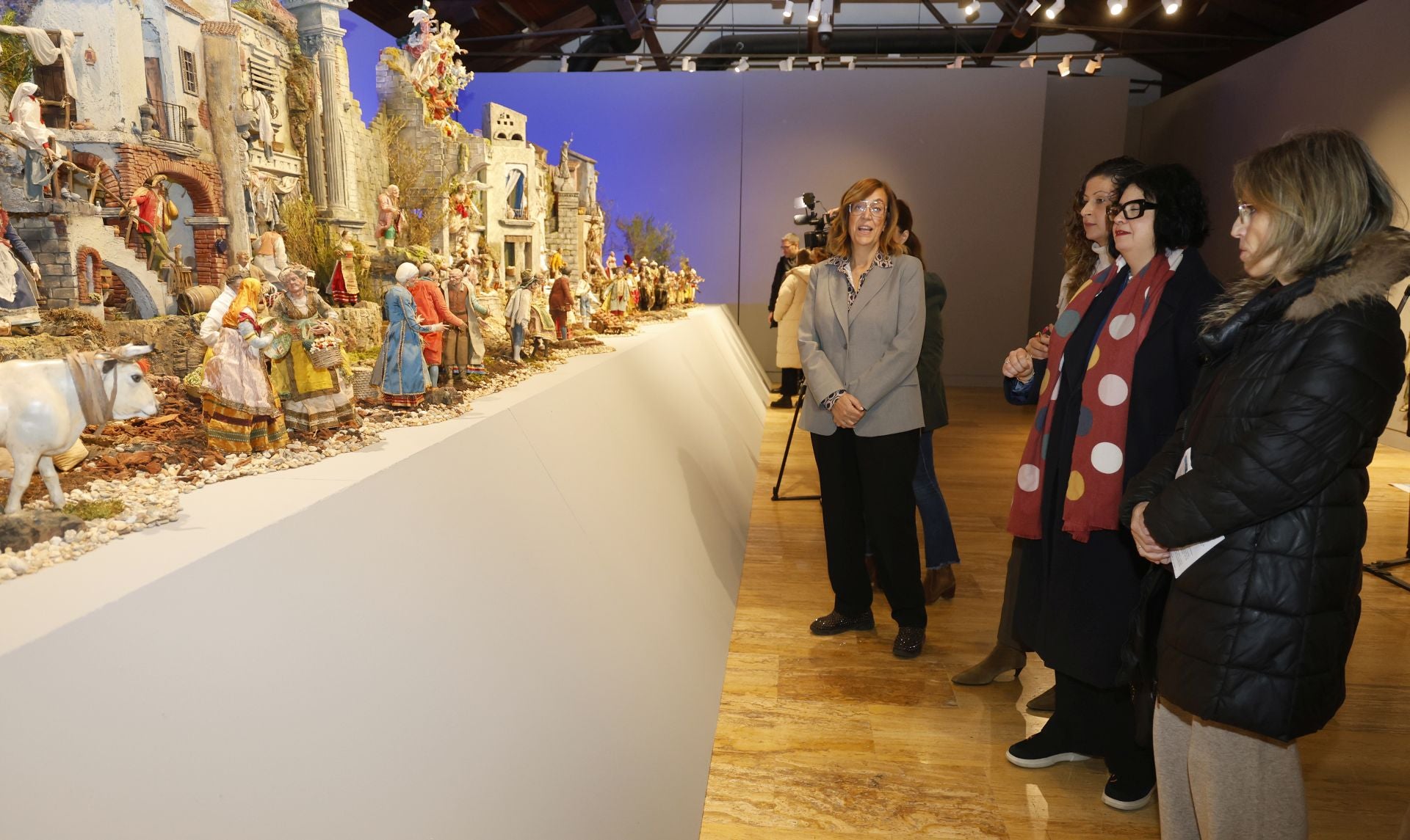 Así es el belén napolitano del siglo XVIII que se puede visitar en Palencia