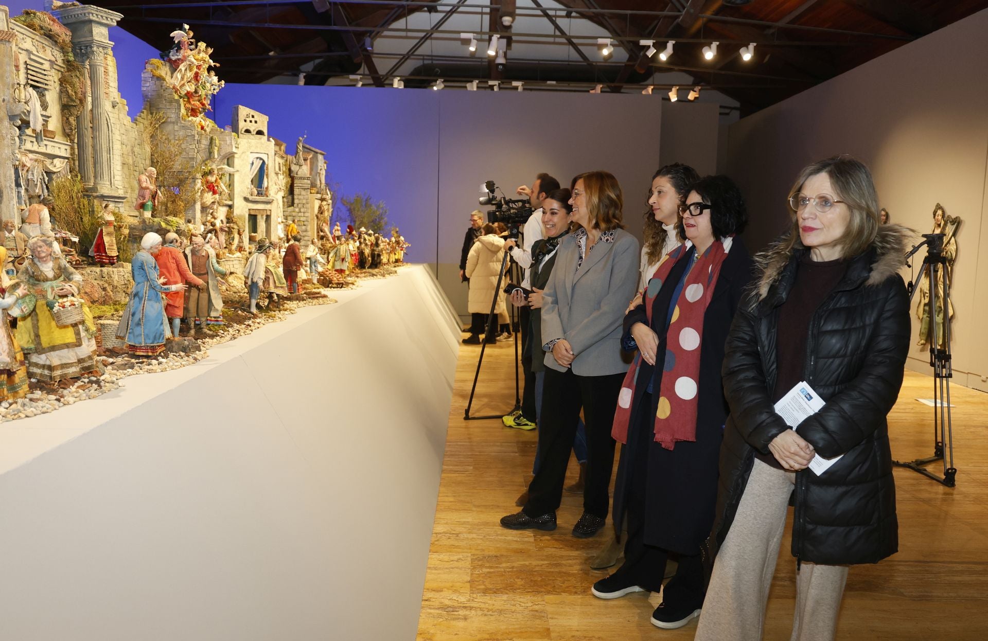 Así es el belén napolitano del siglo XVIII que se puede visitar en Palencia