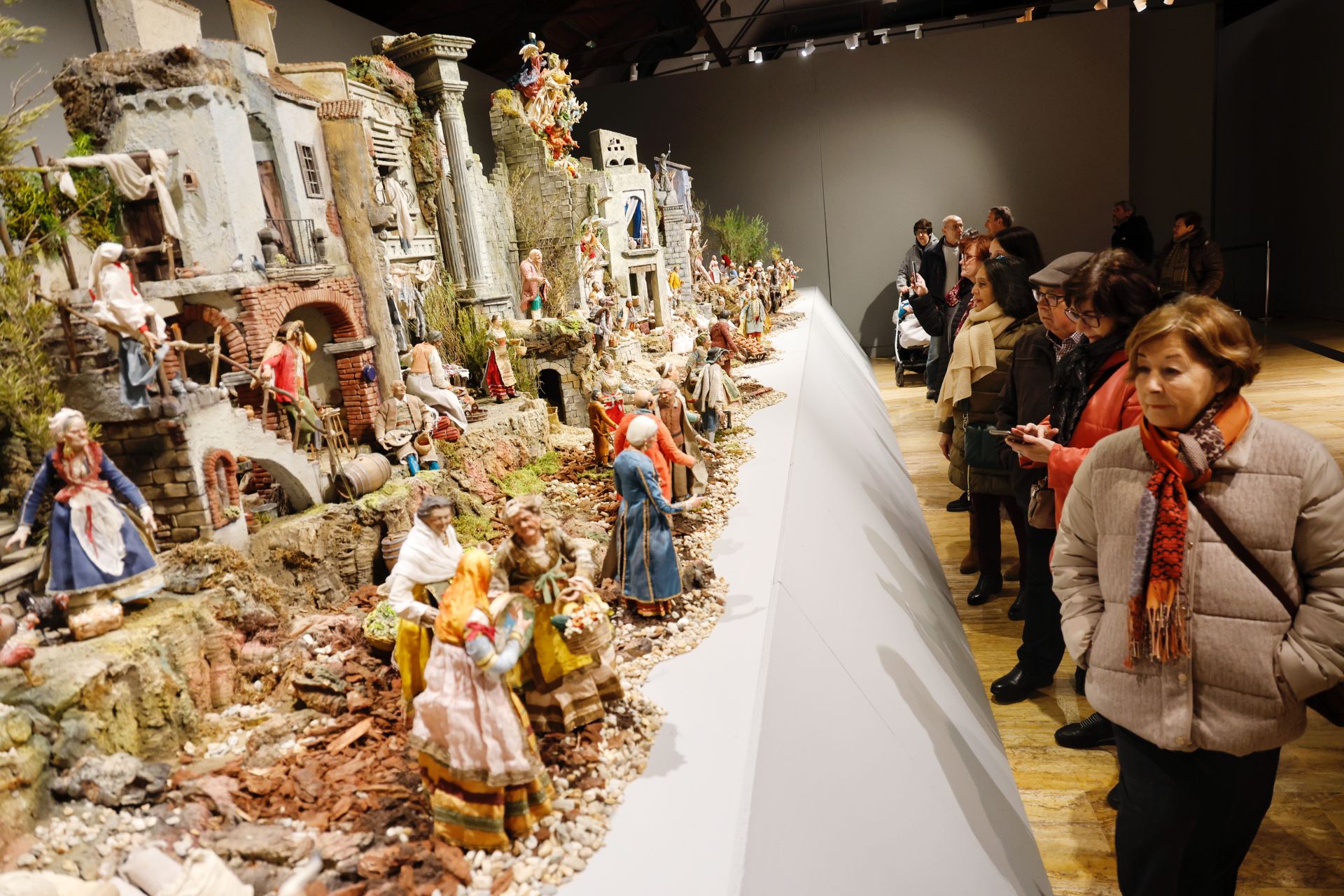 Así es el belén napolitano del siglo XVIII que se puede visitar en Palencia